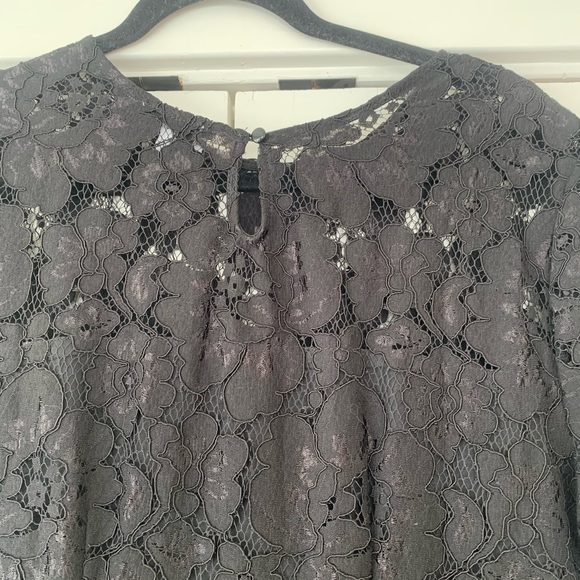NSR Lace Midi Dress with Sheer Waist, Size XL - Picture 5 of 10